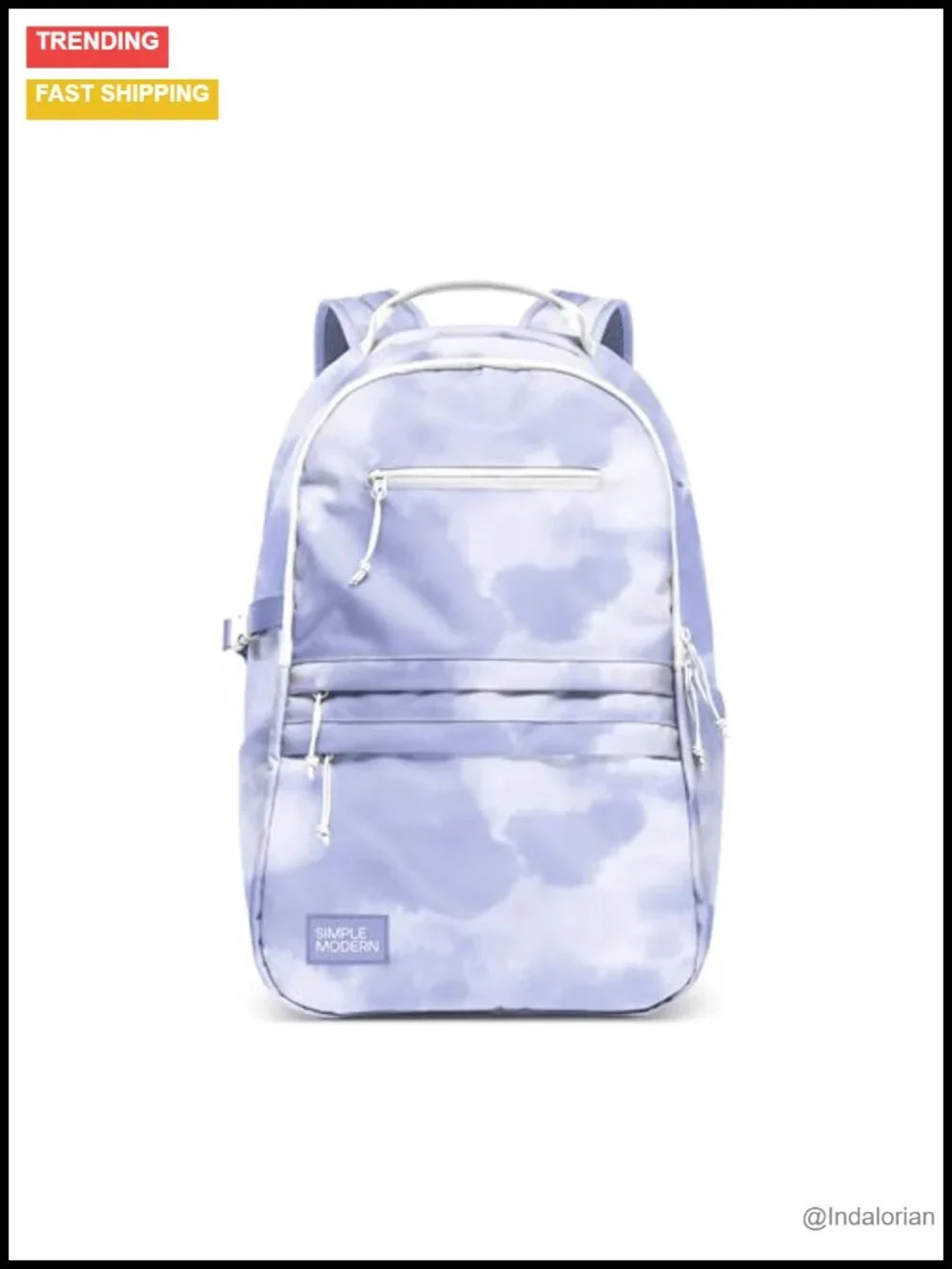 20L Medium Backpack for School with Padded Laptop Sleeve